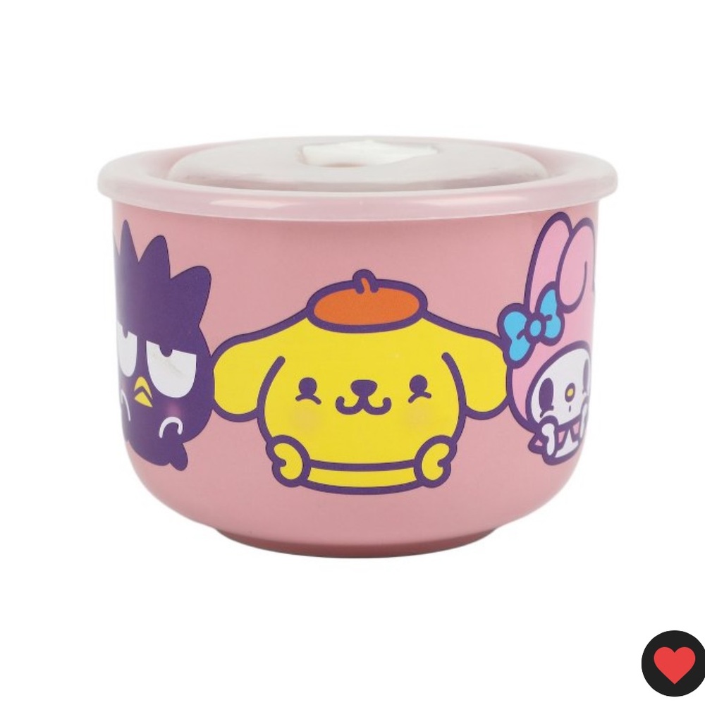 New hello kitty and friends 20oz ceramic soup mug with lid - Picture 2 of 13
